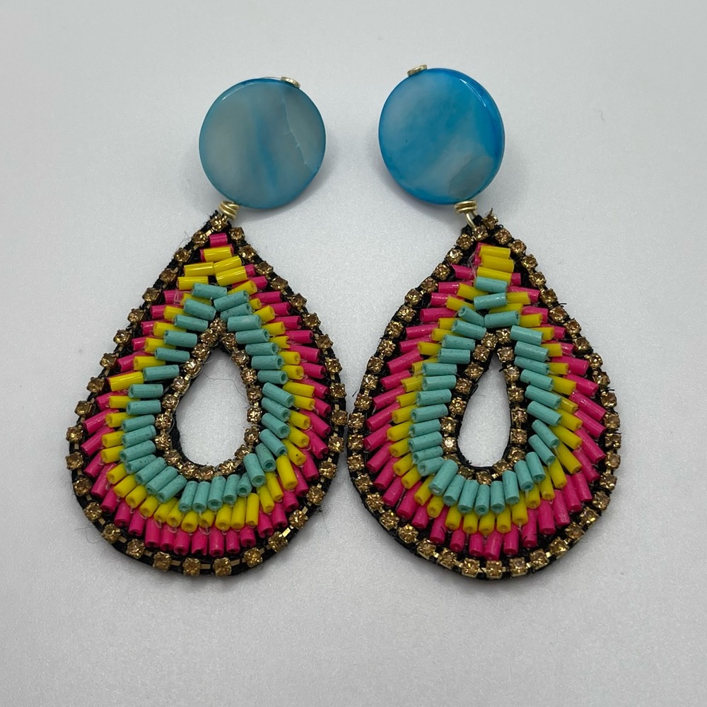 Colorful Beaded Earrings